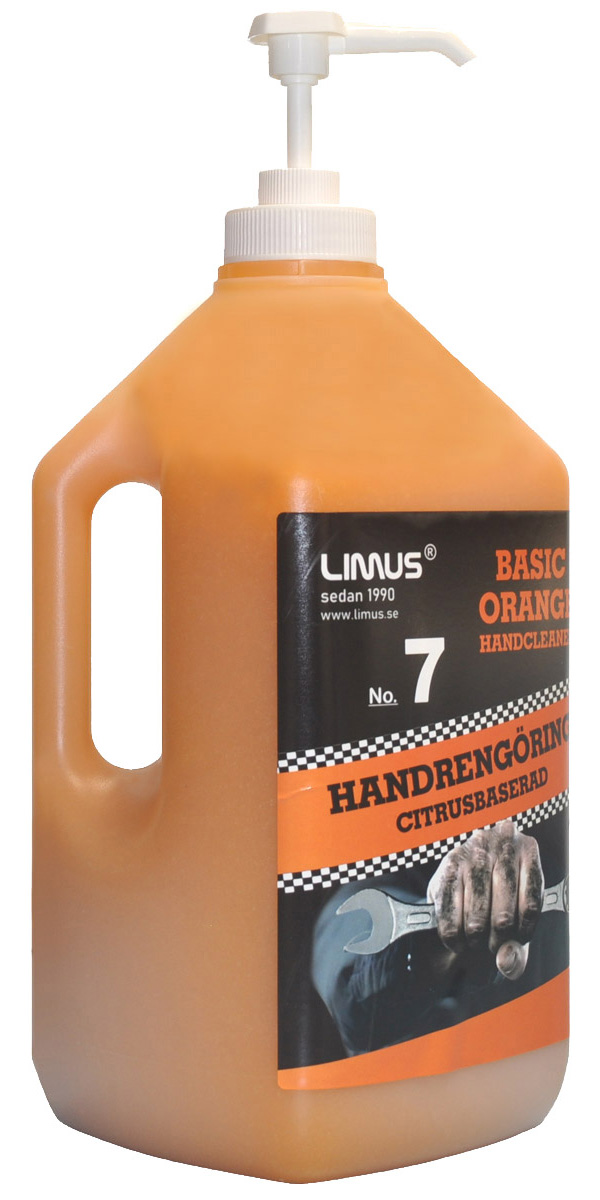 Orange 4 L dunk pump